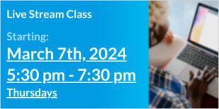 Live Stream Class March 7th, 2024