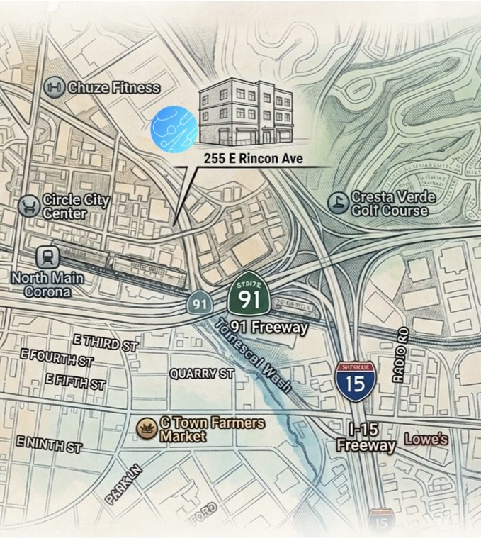 New Classroom Location: 255 E. Rincon Ave., Suite 327 Corona, CA 92879